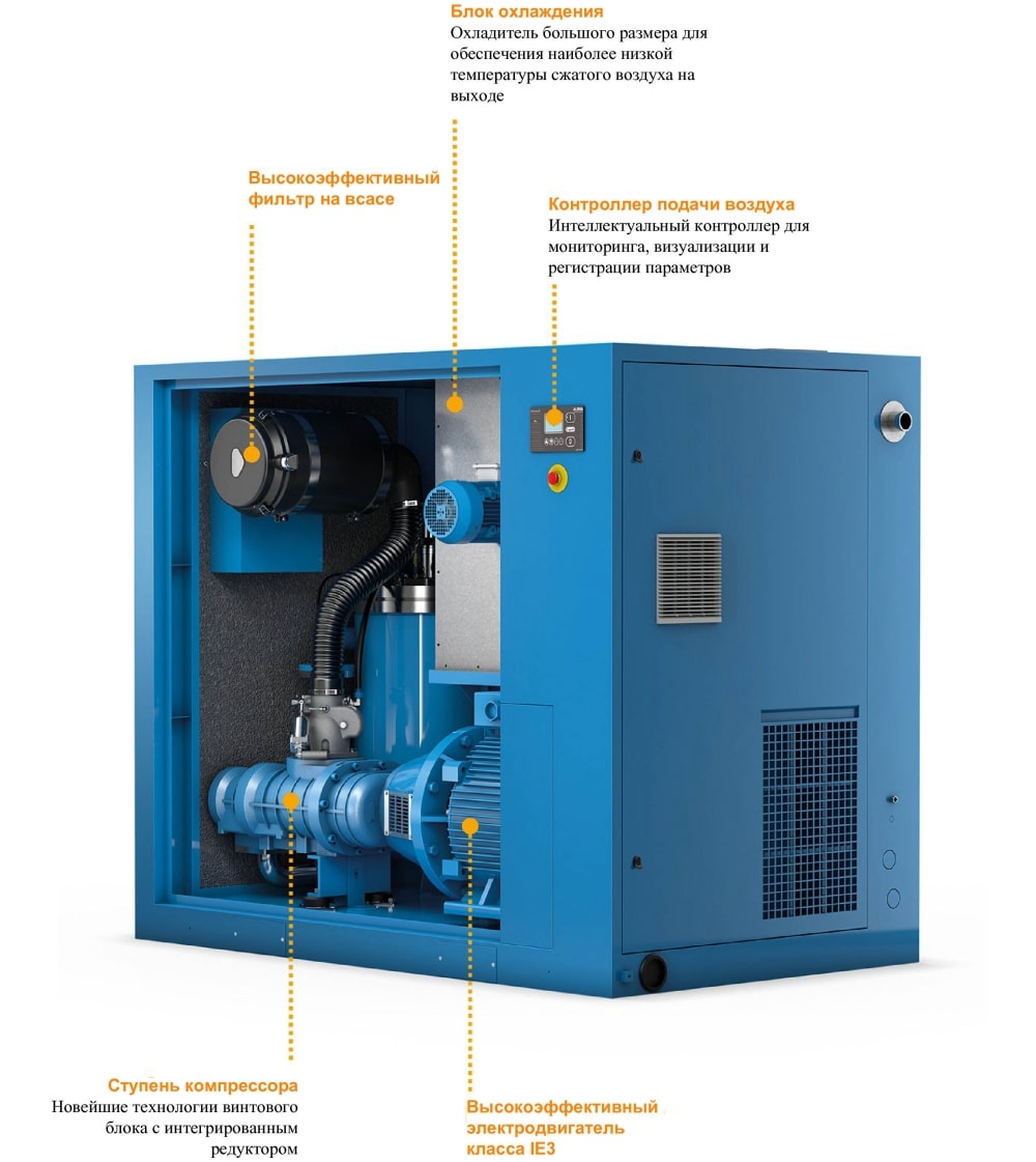 Винтовой компрессор ALMiG GEAR XP-22 8