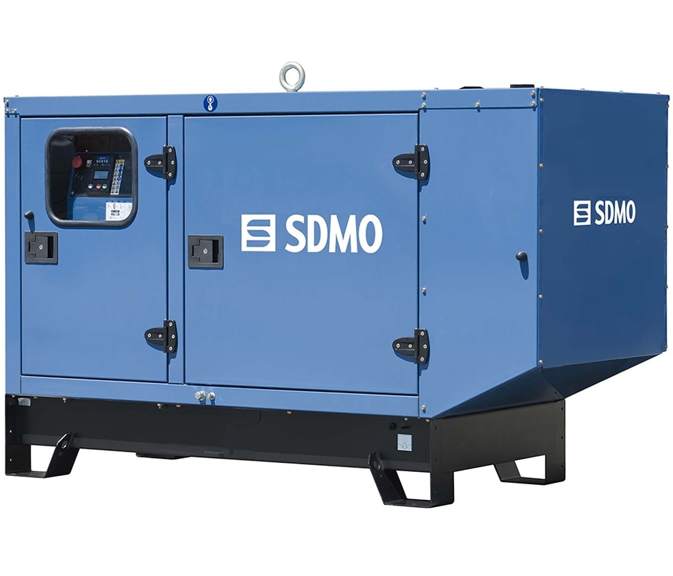Дизельный генератор SDMO J33K в кожухе