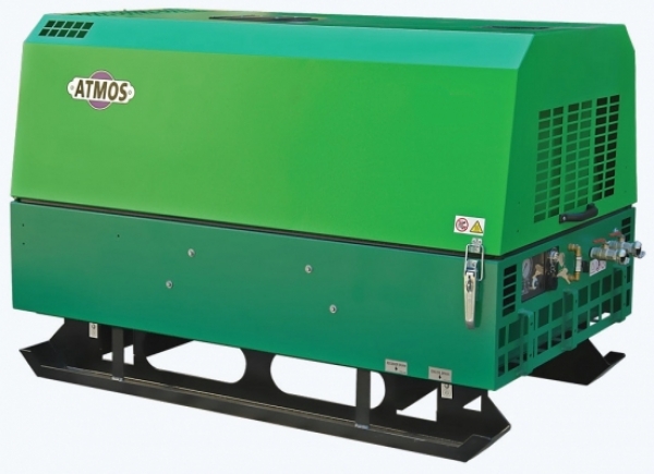 Дизельный компрессор Atmos PDP 20 7 на салазках