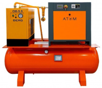 Винтовой компрессор ATOM А7,5ЕО-270 (IP23) 10