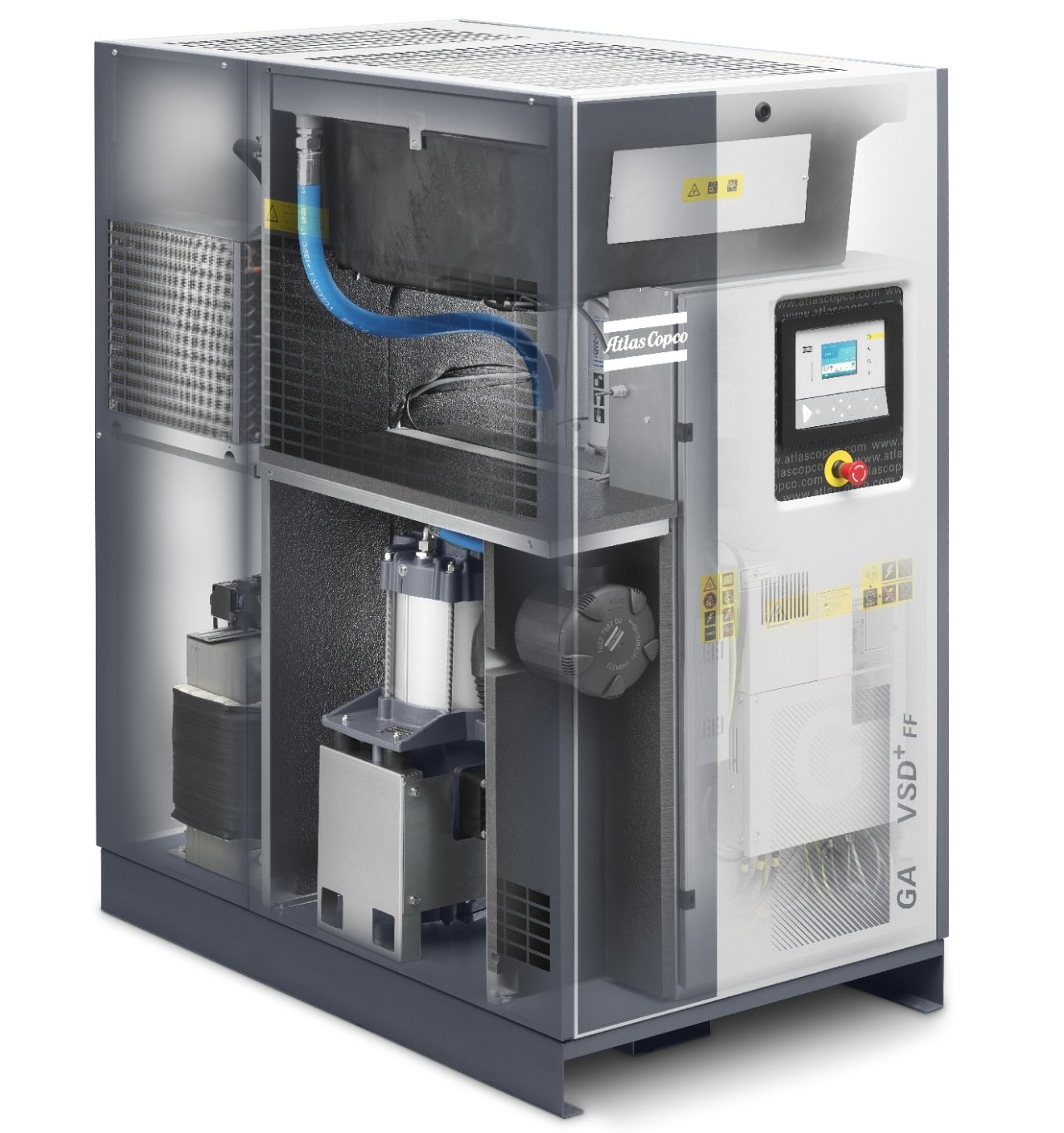 Винтовой компрессор Atlas Copco GA 37 VSD + FF