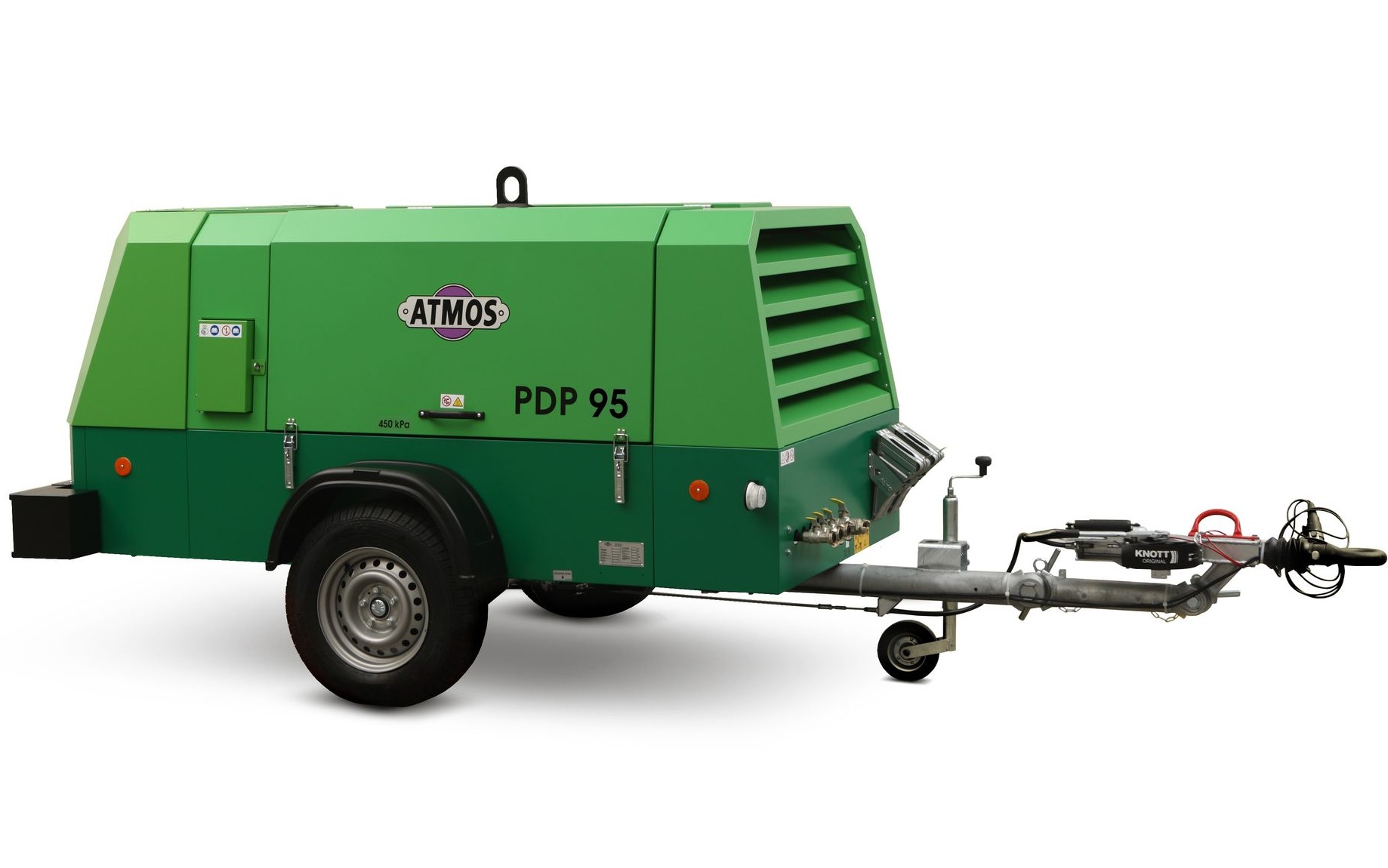 Дизельный компрессор Atmos PDP 95 12 регул без тормоза
