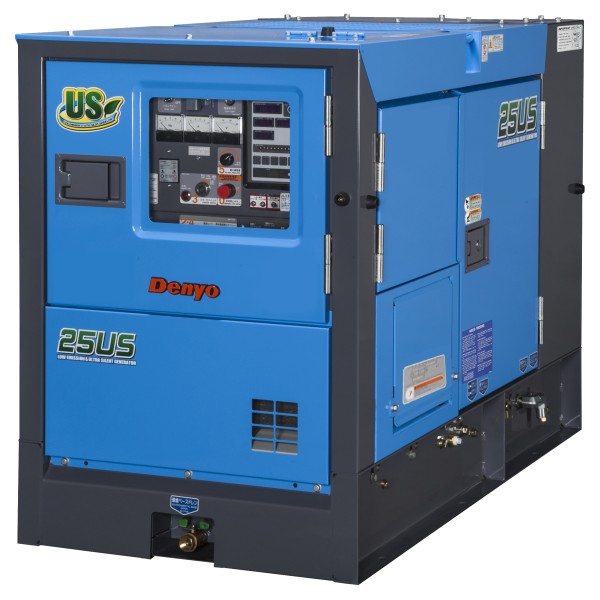 Дизельный генератор Denyo DCA-25USIE 1p с АВР