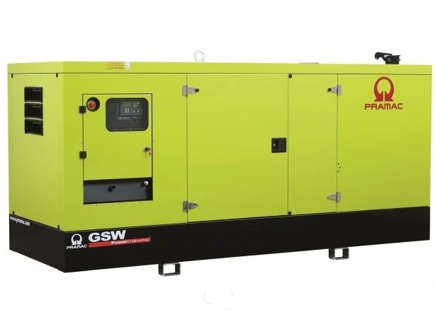 Дизельный генератор Pramac GSW190I в кожухе с АВР