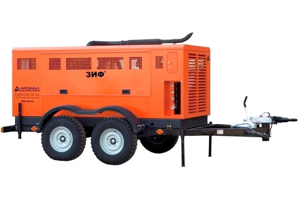 Дизельный компрессор ЗИФ ПВ-30/1,0 на шасси
