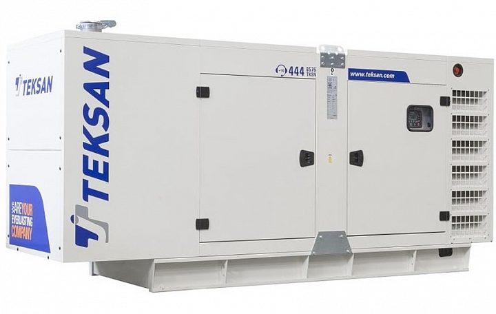 Дизельный генератор Teksan TJ390PE в кожухе