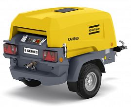 Дизельный компрессор Atlas Copco XAS 38 KD на шасси — фото 1