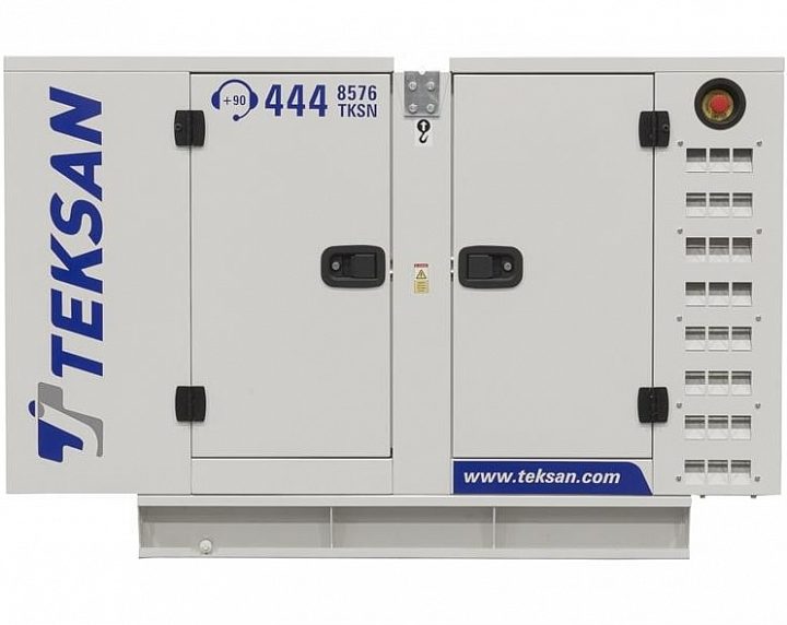 Дизельный генератор Teksan TJ60BD5C в кожухе