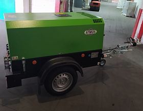 Дизельный компрессор Atmos PDP 20 10 регул без тормоза — фото 4