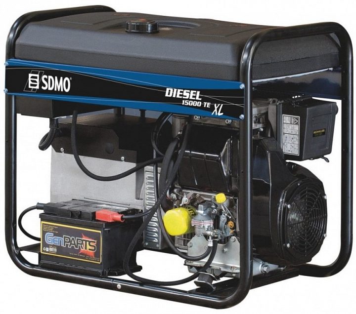 Дизельный генератор SDMO Diesel 15000 TE XL C с АВР