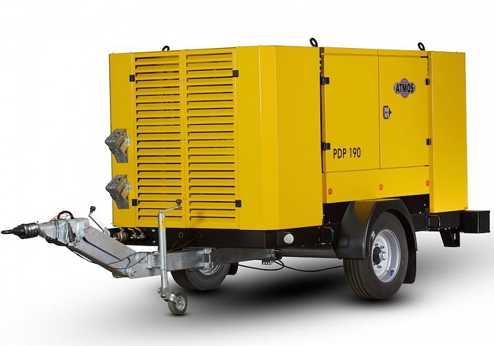 Дизельный компрессор Atmos PDP 190 10 регул без тормоза