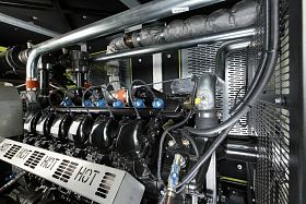 Газовый генератор Pramac GGW300G в кожухе с АВР — фото 8