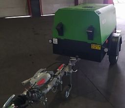 Дизельный компрессор Atmos PDP 20 7 фикс без тормоза — фото 5