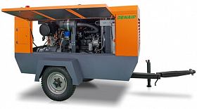 Дизельный компрессор Denair DACY-32/10 (на шасси) — фото 3