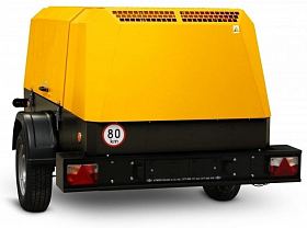 Дизельный компрессор Dalgakiran PDP 95-10 (фикс с тормозом) — фото 3