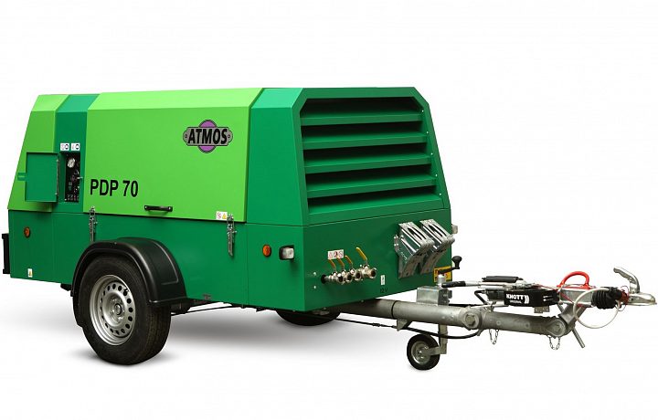 Дизельный компрессор Atmos PDP 65 7 фикс без тормоза
