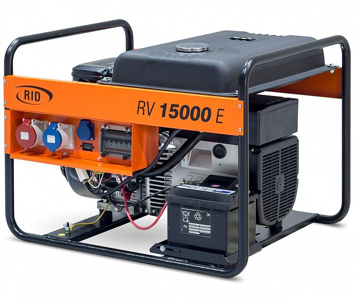 Бензиновый генератор RID RV 15000 E с АВР